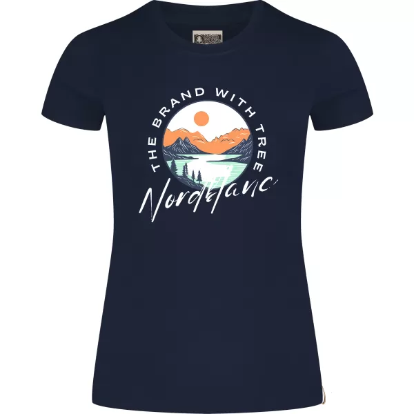  Dámske tričko NORDBLANC STARLIGHT NBSLT8176 TMAVO MODRÁ 