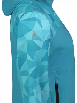 Dámska softshellová bunda NORDBLANC UPLAND NBSSL8322 MODRÁ