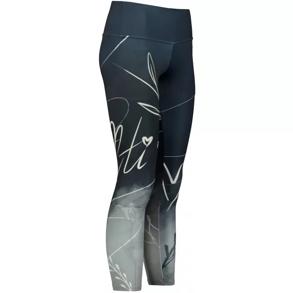  Dámske dlhé legíny premium (nové veľkosti) ALTISPORT VOJ/ALW083LEG05 ČIERNOBIELA 