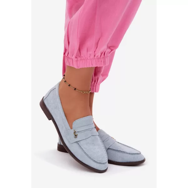  Dámske mokasíny BOTO T682 BLUE 