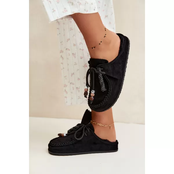  Dámske šľapky BOTO 5002 BLACK 