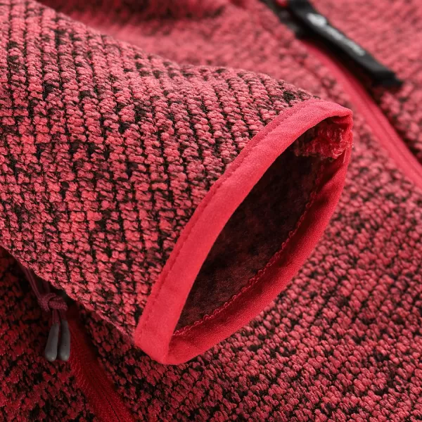  Detský hrejivý sveter ALPINE PRO ZEGO 3 RASPBERRY 