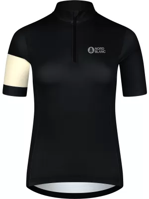 Dámsky cyklo dres NORDBLANC ENTHUSIAST NBSLF8084 ČIERNA