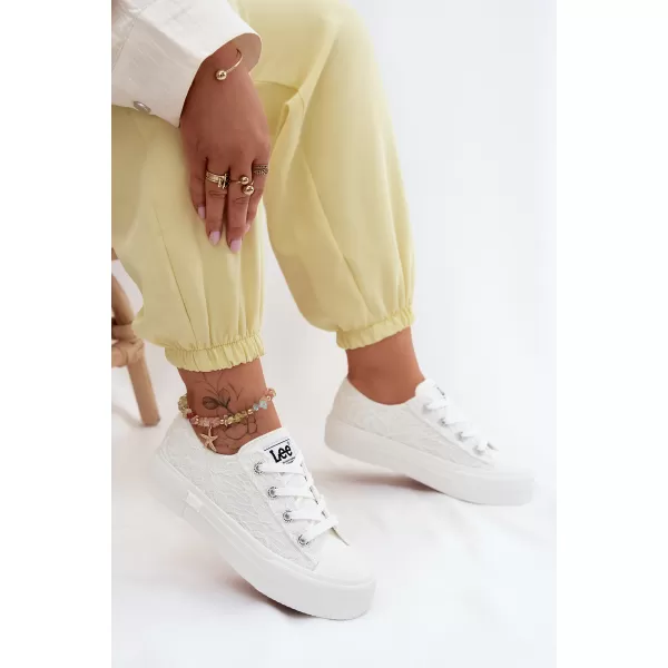  Dámske tenisky LEE 50261003.1FG WHITE 