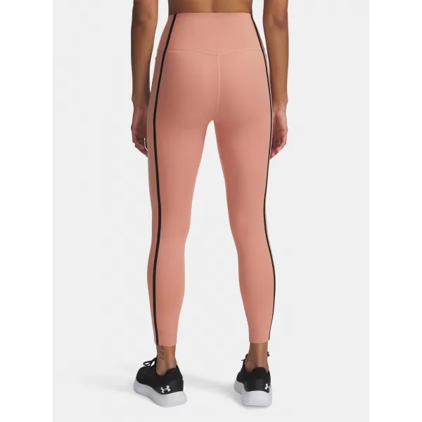  Dámske legíny UNDER ARMOUR MERIDIAN PIPED ANKLE LEG 6005411-696 RUŽOVÁ 