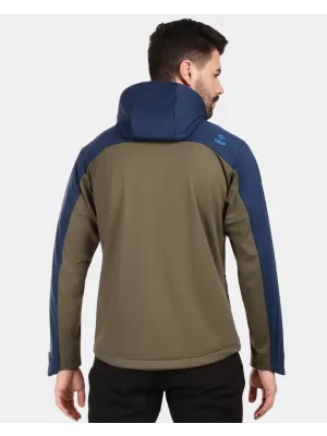 Pánska softshellová bunda KILPI ONTAVIO-M 1M0112KI KHAKI