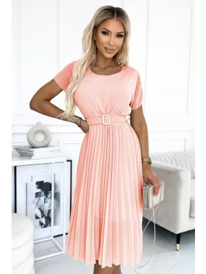 Dámske šaty NUMOCO 465-1 BROSKYŇOVÁ