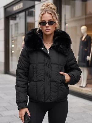 Dámska bunda DSTREET TY6037 ČIERNA