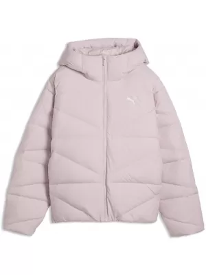 Dámsky kabát PUMA HOODED DOWN PUFFER JACKET W 69458049 MISTY PINK