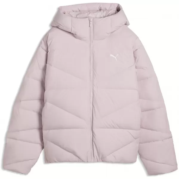  Dámsky kabát PUMA HOODED DOWN PUFFER JACKET W 69458049 MISTY PINK 