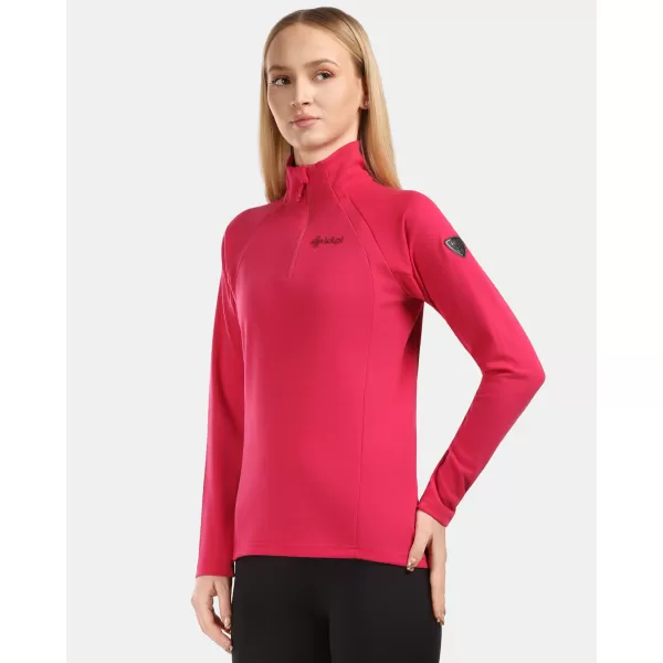  Dámska fleece mikina KILPI MONTALE-W 1L0204KI RUŽOVÁ 