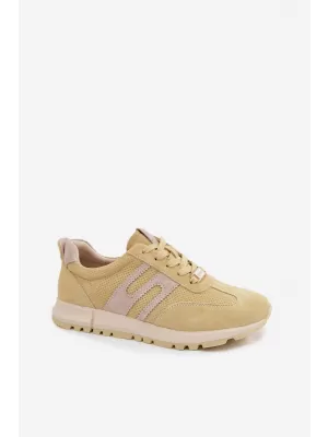 Dámske topánky BOTO GD-XW-1054 YELLOW/BEIGE