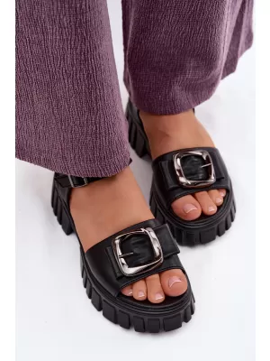 Dámske sandále VINCEZA 79611 BLACK