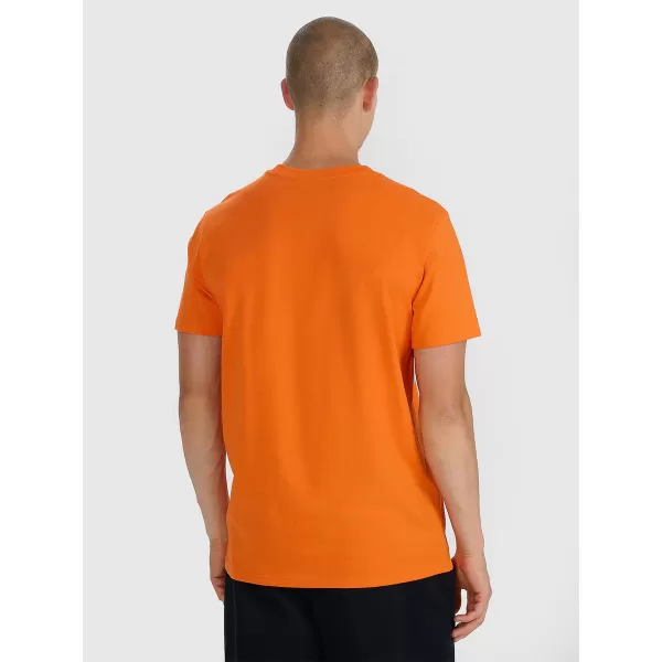  Pánske tričko 4F WAW25TTSHM2372 ORANGE 