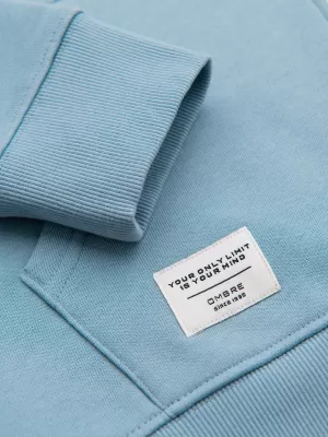Pánska mikina OMBRE OM-SSBZ-0272 BLUE