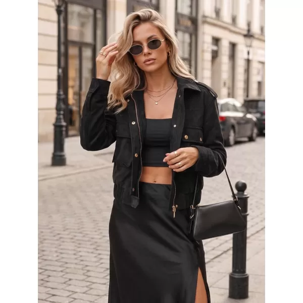  Dámska bunda DSTREET TY5875 ČIERNA 