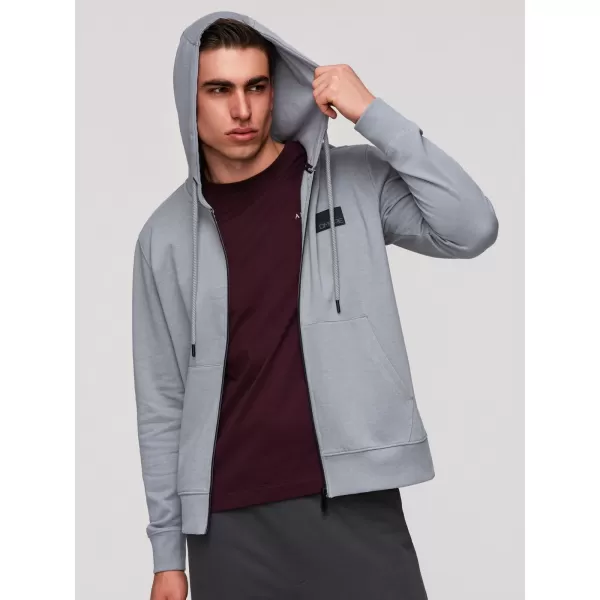  Pánska mikina OMBRE OM-SSZP-0256 GREY 