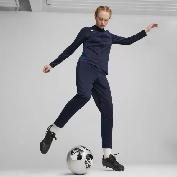  Dámska bunda PUMA TEAMGOAL TRAINING JACKET WMN 658635-06 PUMA NAVY/WHITE/PERSIAN BLUE 