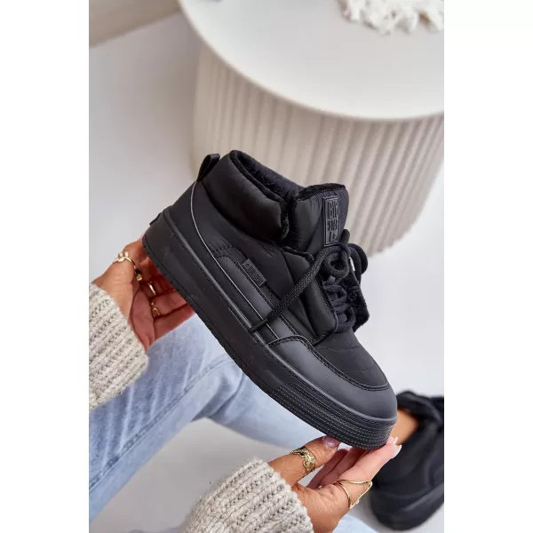  Dámske snehule BIG STAR SHOES OO274A530 BLACK 