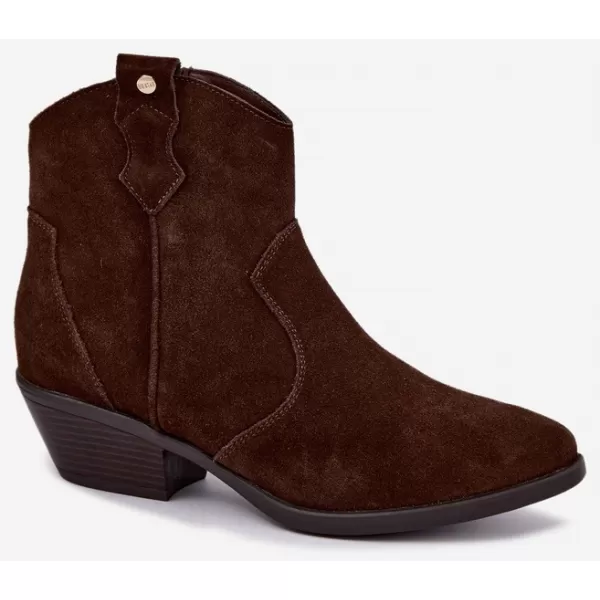  Dámske členkové topánky BIG STAR SHOES SS274463 HNEDÁ 