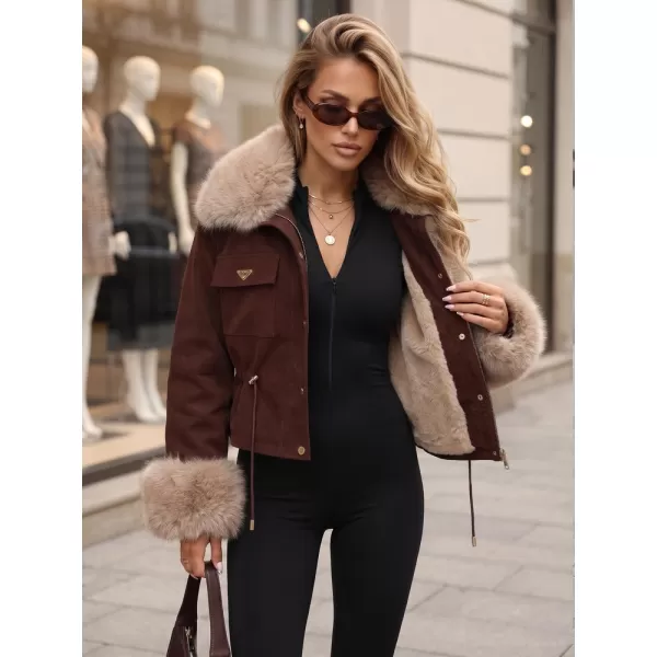  Dámska bunda DSTREET TY5706 BORDOVÁ 