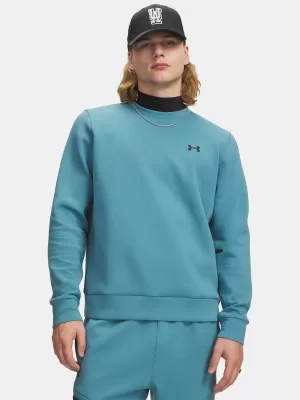 Pánska mikina UNDER ARMOUR UNSTOPPABLE FLC CREW 1381688-466 MODRÁ