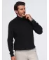 Pánsky rolák OMBRE OM-SWTN-0189 BLACK