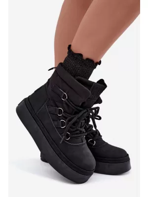 Dámske snehule BIG STAR SHOES UU274189 BLACK