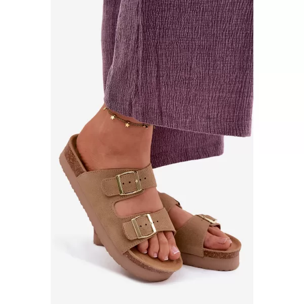  Dámske sandále VINCEZA 102657 BEIGE 