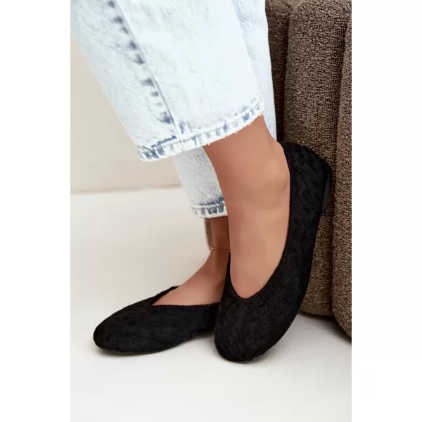  Dámske baleríny BOTO 9867 BLACK 