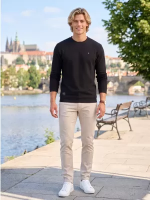 Pánska mikina ALTISPORT ICES ČIERNA