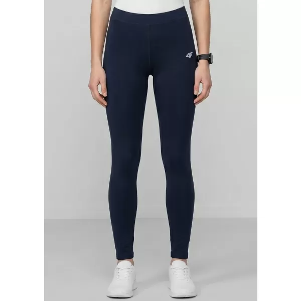  Dámske legíny 4F WMM00TTIGF296 NAVY 