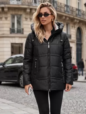 Dámska bunda DSTREET TY5950 ČIERNA