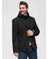 Pánska bunda OMBRE M167 BLACK