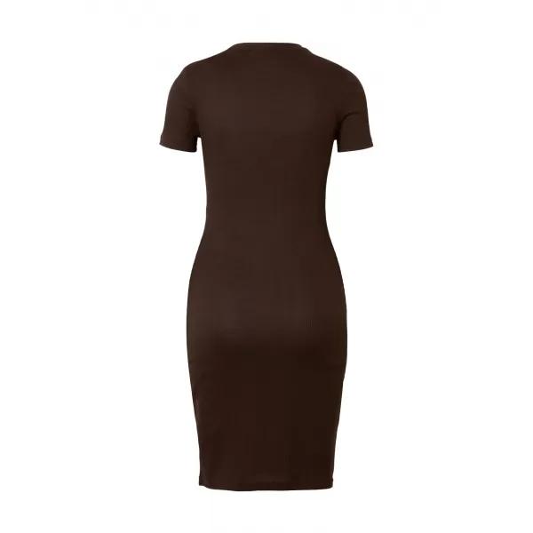  Dámske šaty URBAN CLASSICS TB8275 BROWN 