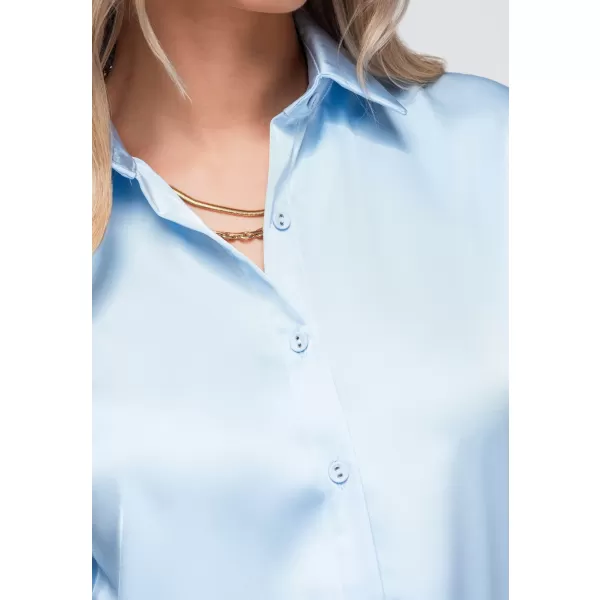  Dámska košeľa OMBRE OW-SH-E0059 BLUE 