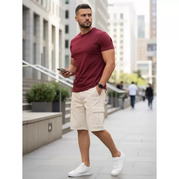  Pánske tričko DSTREET RX5677 BORDO 
