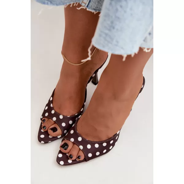  Dámske šľapky BOTO SQC-295 BROWN HNEDÁ 