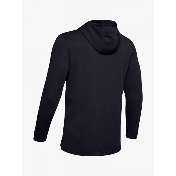  Pánska mikina UNDER ARMOUR SPORTSTYLE TERRY LOGO HOODIE 1348520-001 ČIERNA 