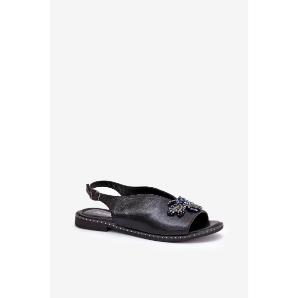  Dámske sandále BOTO RMR2060-22 BLACK 