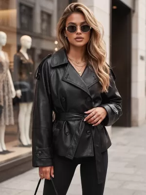 Dámska bunda DSTREET TY5911 ČIERNA