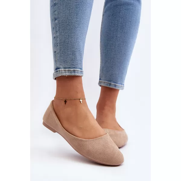  Dámske baleríny BOTO 9BL02-1031 BEIGE 