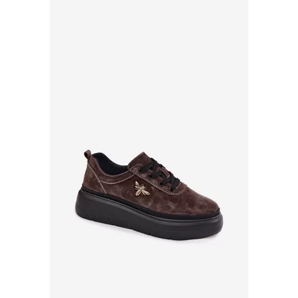  Dámske tenisky VINCEZA 41523 BROWN 