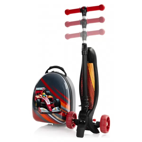  Detský kufor HEYS TURBO TOTS SCOOTER 13155 RACE CAR 