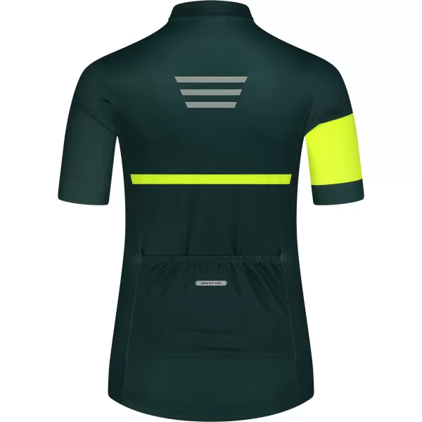  Dámsky cyklo dres NORDBLANC ENTHUSIAST NBSLF8084 ZELENÁ 