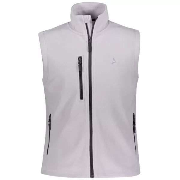  Pánska fleece vesta ALTISPORT ALM002525 SVETLO ŠEDÁ 
