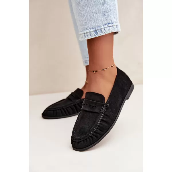  Dámske mokasíny BOTO 9881 BLACK 