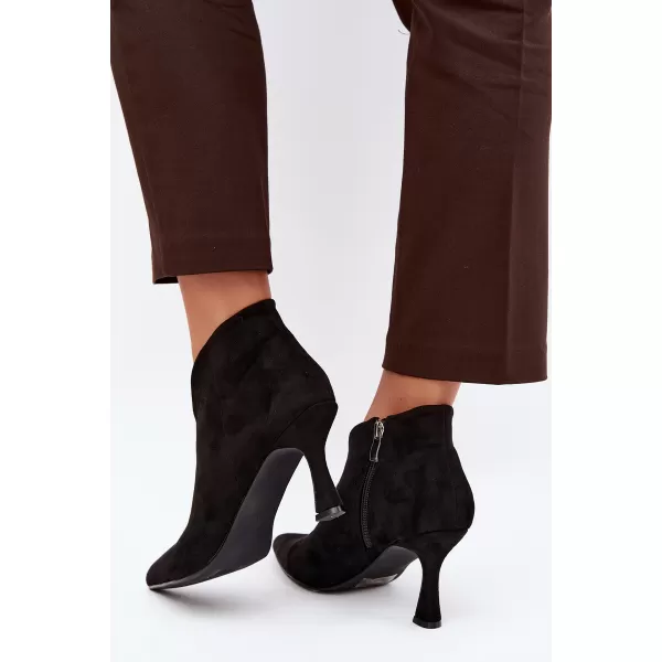  Dámske členkové topánky BOTO D-219 BLACK 