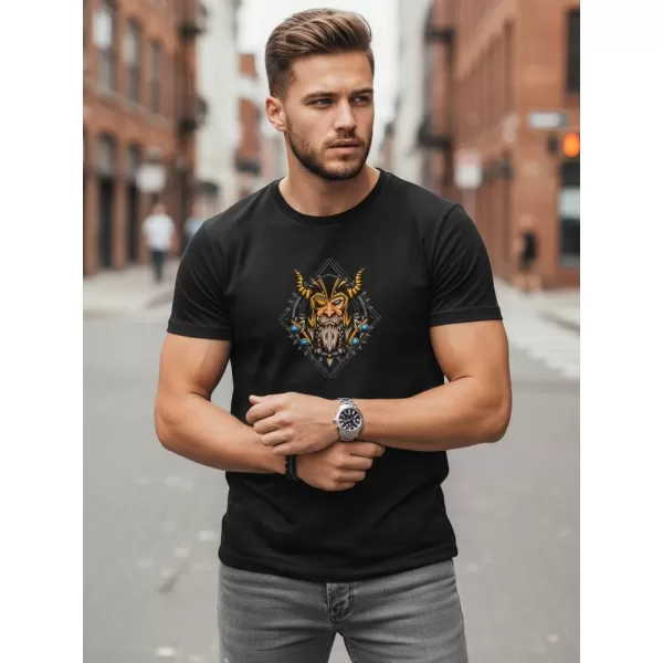  Pánske tričko DSTREET NX0144R-BK ČIERNA 