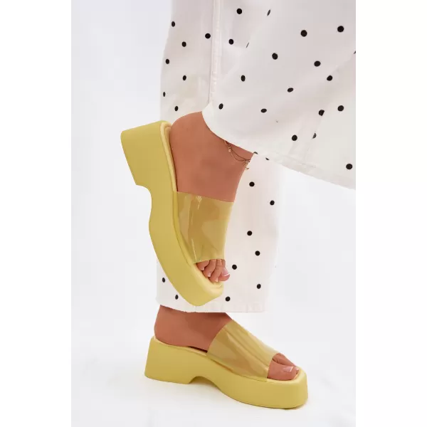  Dámske šľapky BOTO 78-146 YELLOW 
